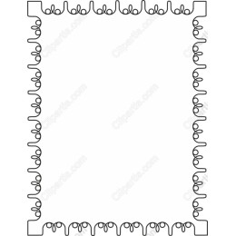 Decorative Curly Frame