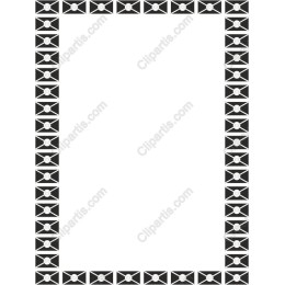 Elegant Black and White Frame