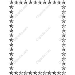 Elegant Star Border