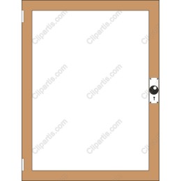 Stylized Wooden Door