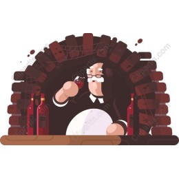 Vintage Wine Connoisseur