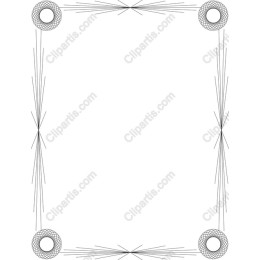 Elegant Geometric Border