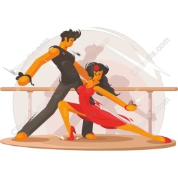 Vibrant Dance Duo