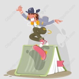 Dynamic Skateboarder