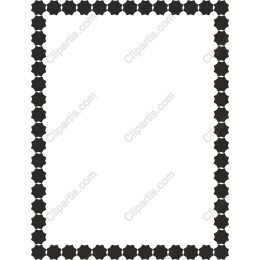 Elegant Scalloped Border Frame