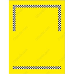 Yellow Checkered Frame