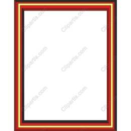 Vibrant Multi-Layered Frame
