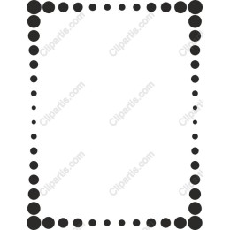 Black Dot Frame