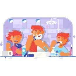 Family Fun in the Bathroom