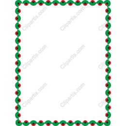 Festive Holiday Border