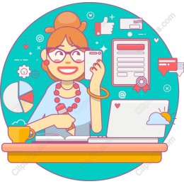 Vibrant Creative Workspace