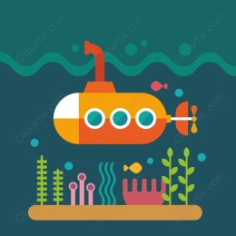 Colorful Submarine Adventure