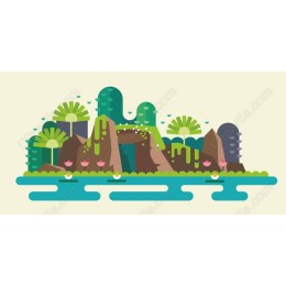 Tranquil Nature Landscape