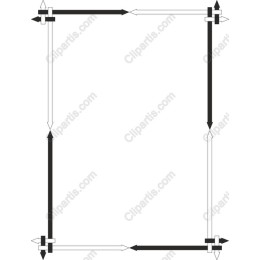 Stylish Arrow Border