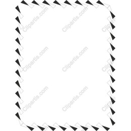 Black and White Bunting Banner