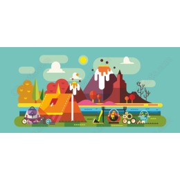 Adventure Awaits: Vibrant Camping