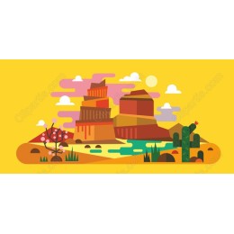 Vibrant Desert Adventure