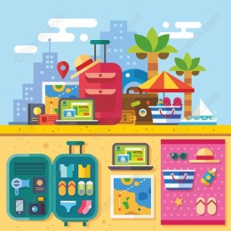 Vibrant Travel Essentials