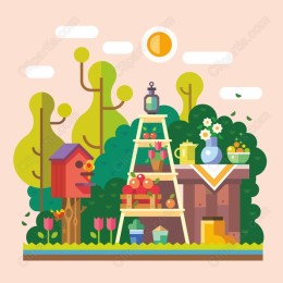Charming Garden