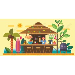 Tropical Beach Bar