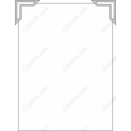 Elegant Frame for Invitations and Certificates