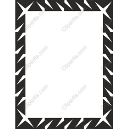 Elegant Zigzag Frame