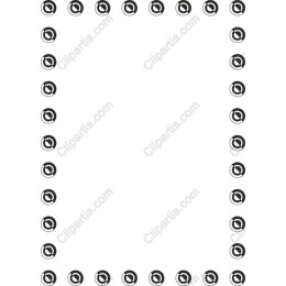 Elegant Circular Border