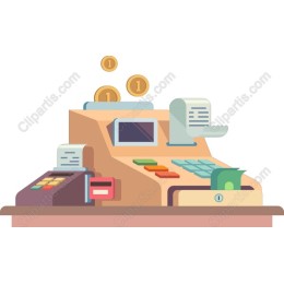 Colorful Cash Register