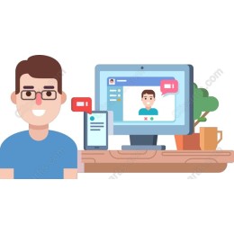 Cheerful Video Call