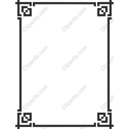 Elegant Geometric Frame