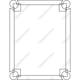 Elegant Geometric Frame