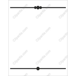 Minimalistic Black and White Frame