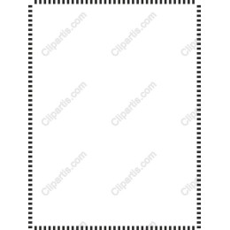 Stylish Black and White Rectangular Border