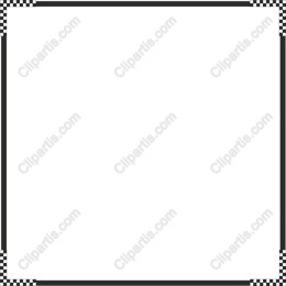 Elegant Checkered Decorative Frame