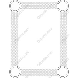 Elegant Frame with Circular Accents