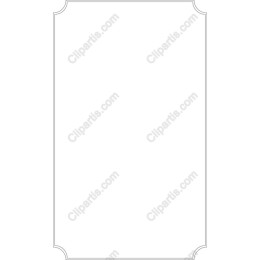 Elegant Blank Card Template