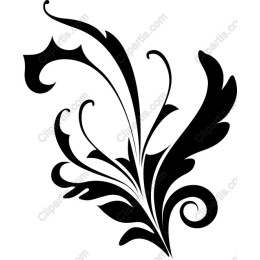 Elegant Floral Ornament