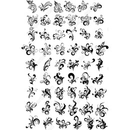 Elegant Floral Bundle - 80 Unique