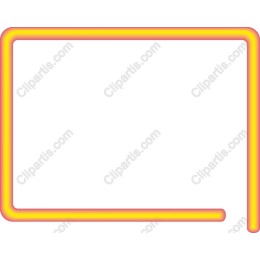 Neon Outline Frame