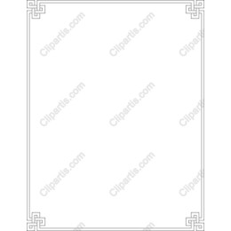 Elegant Geometric Border