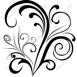 Elegant Swirling Flourishes