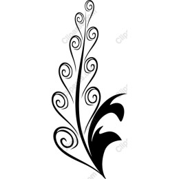 Elegant Floral Scroll