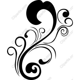 Elegant Swirling Flourish