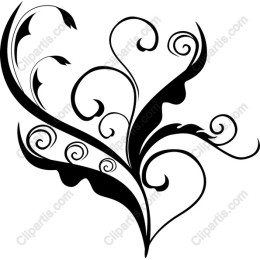 Elegant Floral Heart