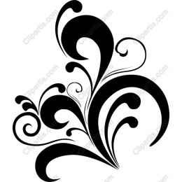 Elegant Floral Swirl