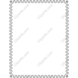 Elegant Hexagonal Border