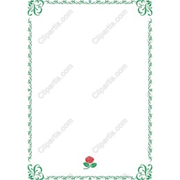 Elegant Floral Stationery Template
