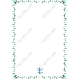 Elegant Floral Frame