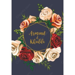 Floral Elegance: Roses & Greenery