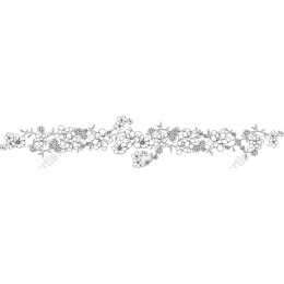 Delicate Floral Border
